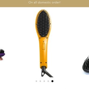 Mini heat brush